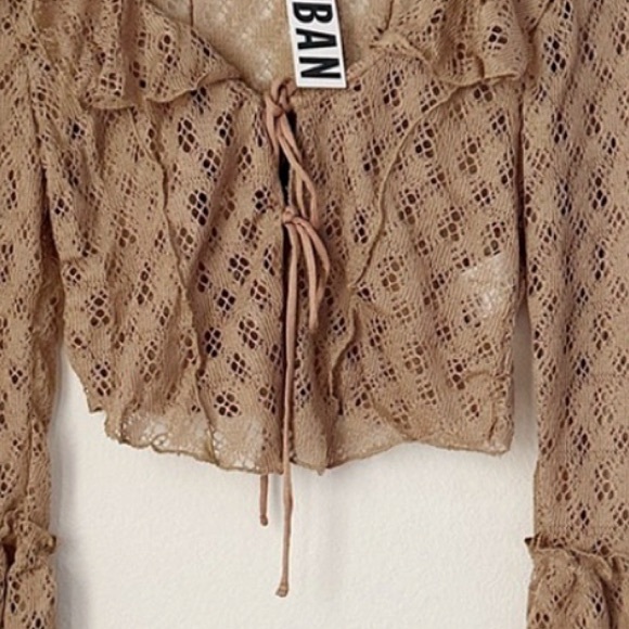 Urban Outfitters Crochet Flayaway Top - Picture 5 of 10